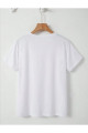 Trend Selection - Kuş Tasarım Baskılı, Oversize, Bisiklet Yaka, Kadın T-shirt Trend Selection - Kuş Tasarım Baskılı, Oversize, Bisiklet Yaka, Kadın T-shirt