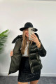 Parlak Puffer Şişme Mont Parlak Puffer Şişme Mont