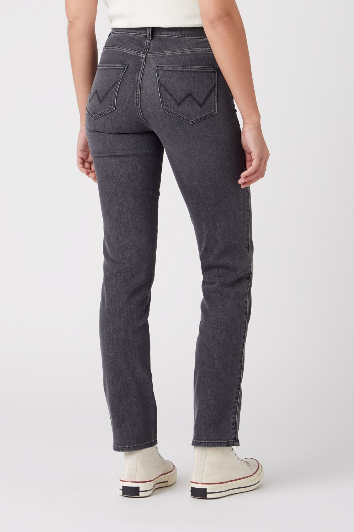 Straight Fit Yüksek Bel Düz Paça Esnek Jean Kot Pantolon Straight Fit Yüksek Bel Düz Paça Esnek Jean Kot Pantolon