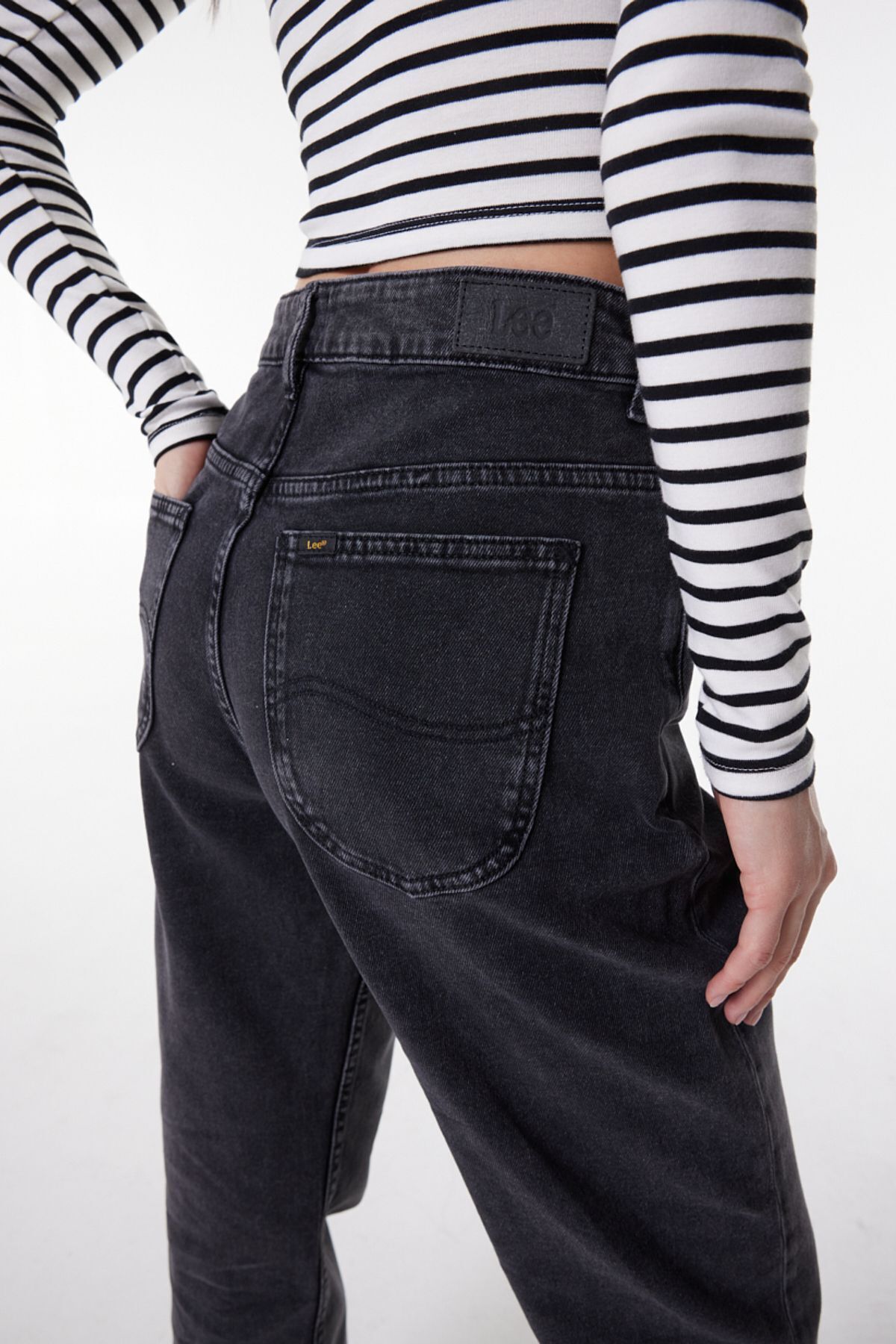 Straight Fit Düz Kesim Normal Bel Rider Antrasit Kadın Pamuklu Esnek Jean Kot Pantolon Straight Fit Düz Kesim Normal Bel Rider Antrasit Kadın Pamuklu Esnek Jean Kot Pantolon