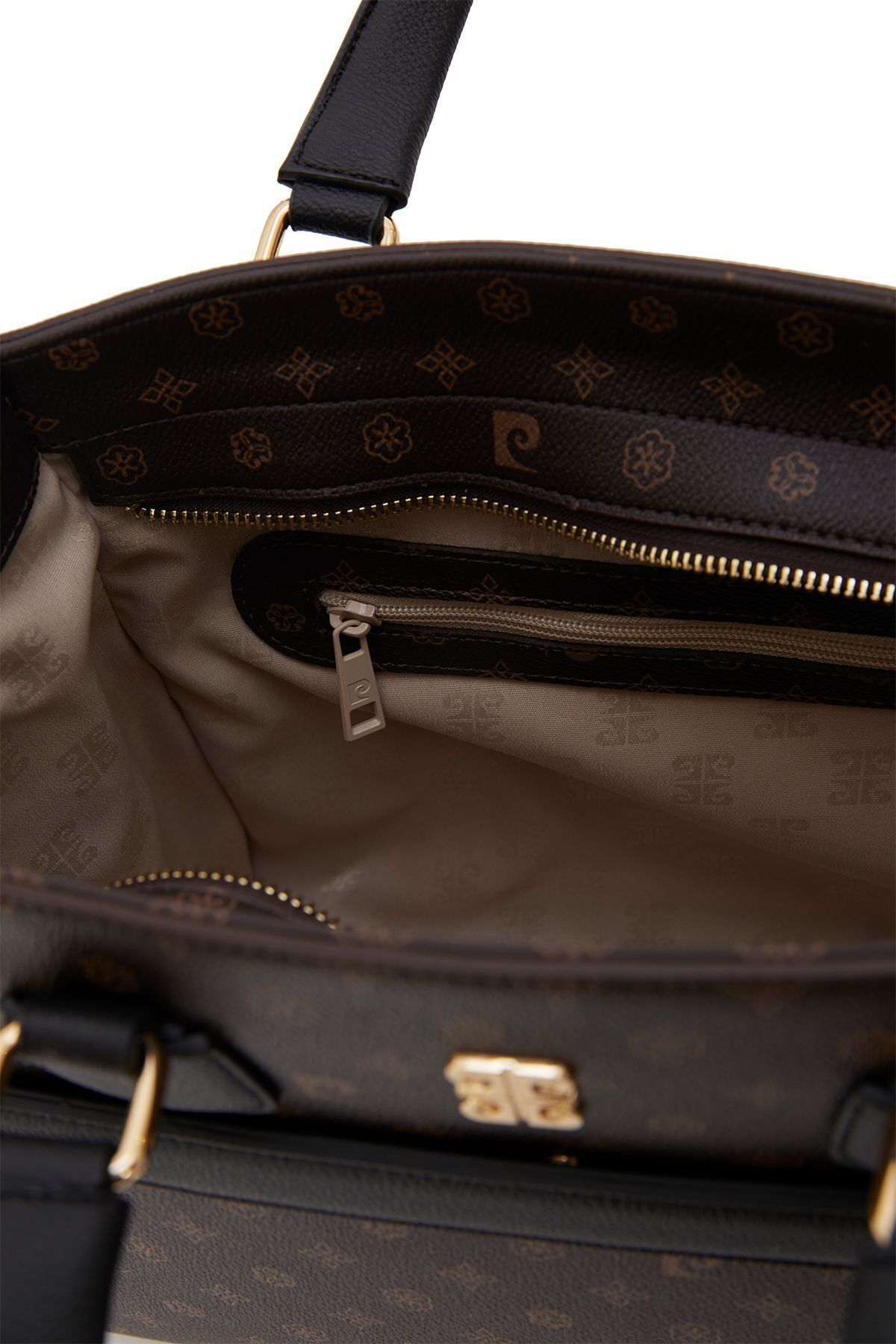 Kahve Monogram Kadın Omuz Çantası 05PO22K1599 Kahve Monogram Kadın Omuz Çantası 05PO22K1599