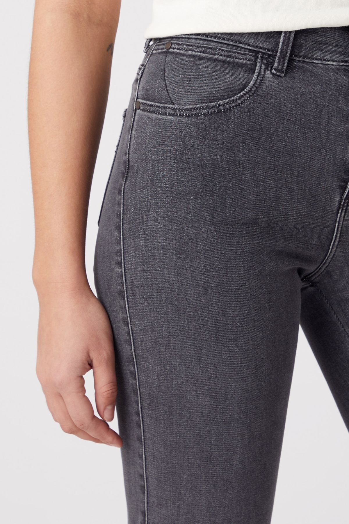 Straight Fit Yüksek Bel Düz Paça Esnek Jean Kot Pantolon Straight Fit Yüksek Bel Düz Paça Esnek Jean Kot Pantolon