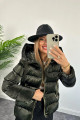 Parlak Puffer Şişme Mont Parlak Puffer Şişme Mont
