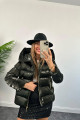 Parlak Puffer Şişme Mont Parlak Puffer Şişme Mont