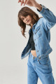 Regular Fit Rahat Kesim Jean Kot Ceket Regular Fit Rahat Kesim Jean Kot Ceket