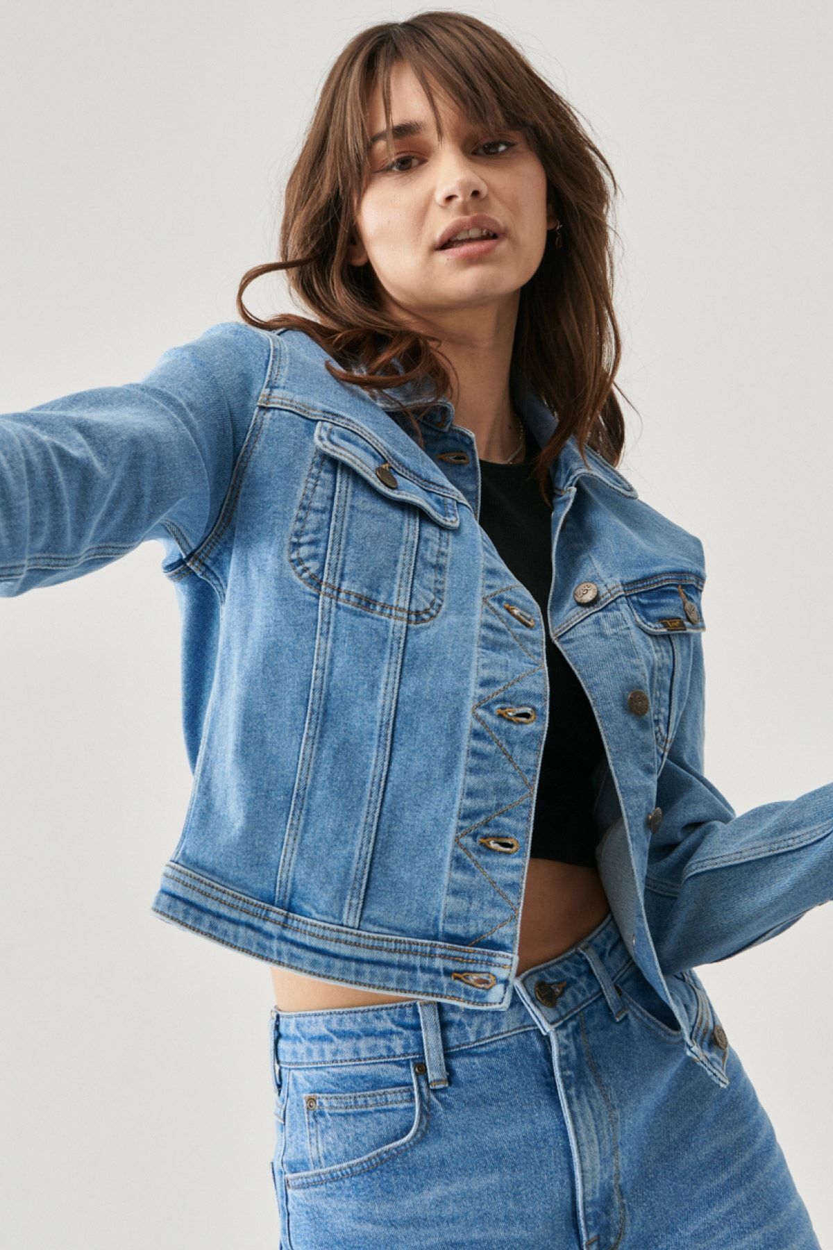 Regular Fit Rahat Kesim Jean Kot Ceket Regular Fit Rahat Kesim Jean Kot Ceket