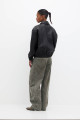 Oversize suni deri ceket Oversize suni deri ceket