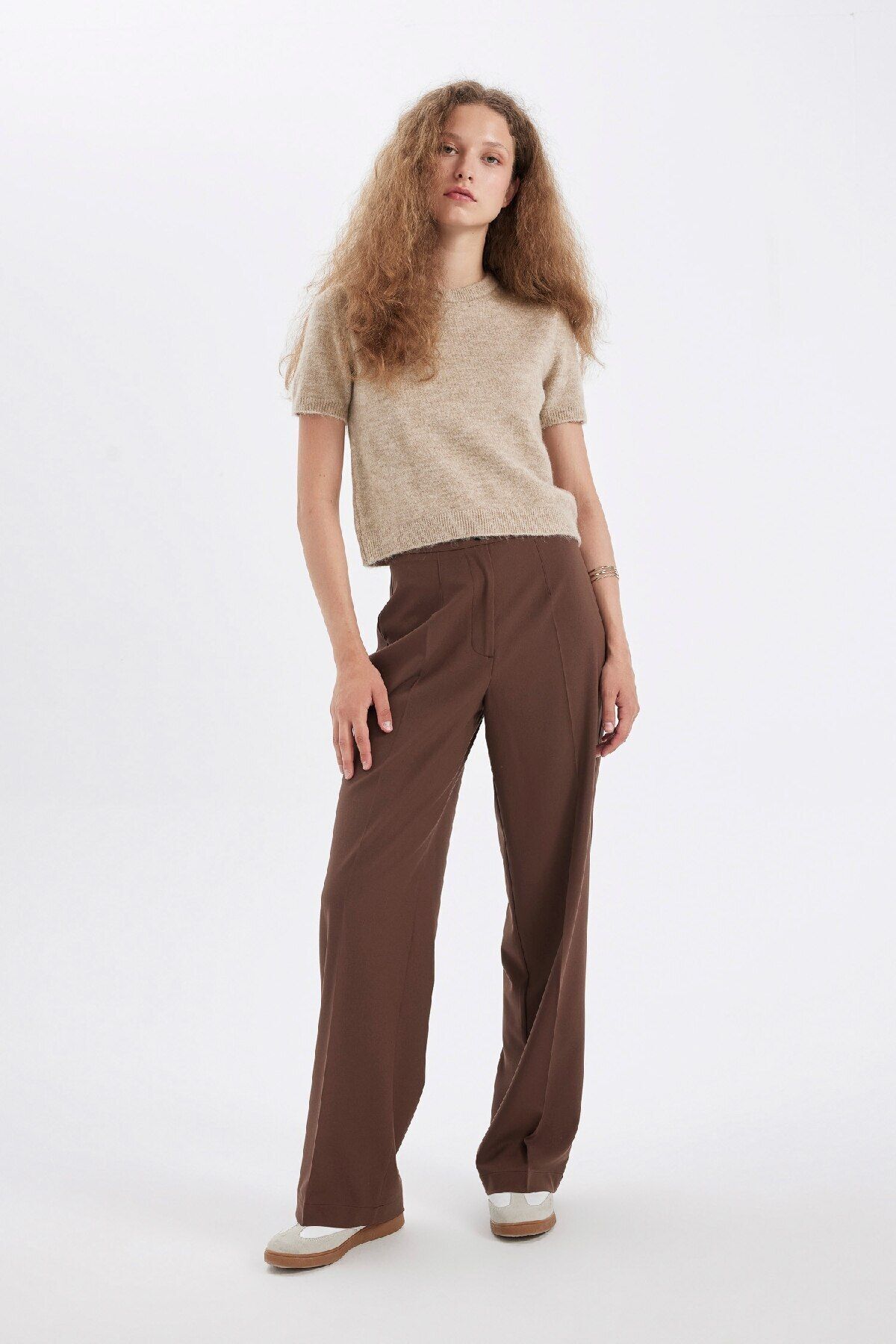 Standart Boy Pantolon Wide Leg Geniş Bol Paça Basic Düz Yüksek Bel C6402ax24au Standart Boy Pantolon Wide Leg Geniş Bol Paça Basic Düz Yüksek Bel C6402ax24au