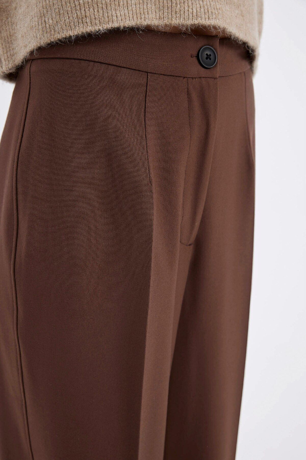 Standart Boy Pantolon Wide Leg Geniş Bol Paça Basic Düz Yüksek Bel C6402ax24au Standart Boy Pantolon Wide Leg Geniş Bol Paça Basic Düz Yüksek Bel C6402ax24au