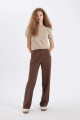 Standart Boy Pantolon Wide Leg Geniş Bol Paça Basic Düz Yüksek Bel C6402ax24au Standart Boy Pantolon Wide Leg Geniş Bol Paça Basic Düz Yüksek Bel C6402ax24au