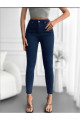 Koyu Mavi Toparlayıcı Solmaz Kumaş Yüksek Bel İnceltici Etki  Skinny Jean Koyu Mavi Toparlayıcı Solmaz Kumaş Yüksek Bel İnceltici Etki  Skinny Jean