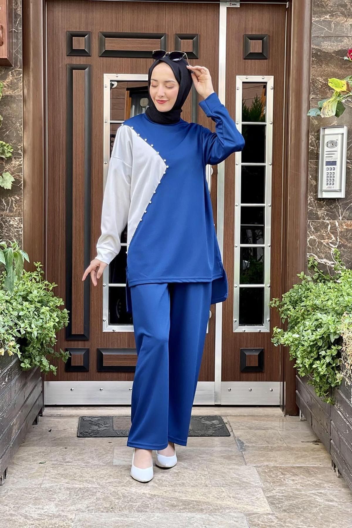 Tesettür Takım indigo Tesettür Takım indigo