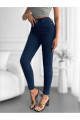 Koyu Mavi Toparlayıcı Solmaz Kumaş Yüksek Bel İnceltici Etki  Skinny Jean Koyu Mavi Toparlayıcı Solmaz Kumaş Yüksek Bel İnceltici Etki  Skinny Jean