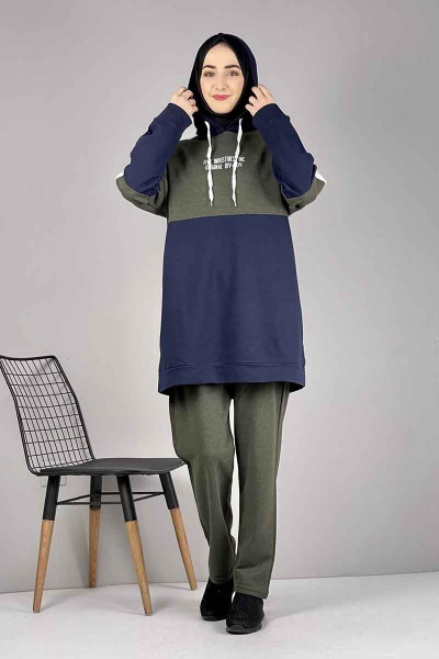 Tesettür Takım Haki