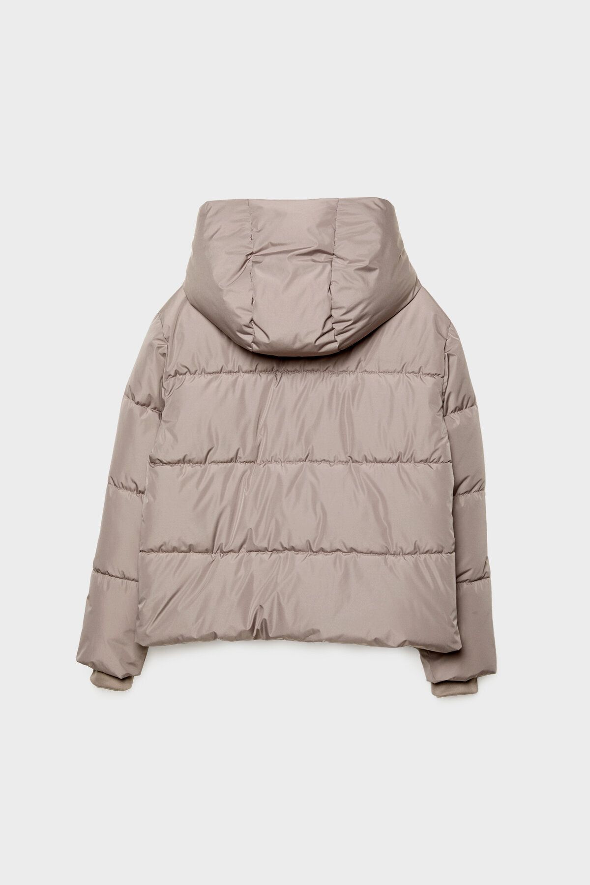 Kapüşonlu basic şişme mont Kapüşonlu basic şişme mont