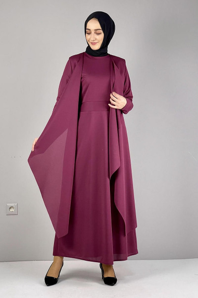 Tesettür Takım Vişne Tesettür Takım Vişne