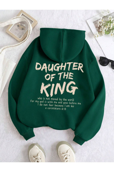 Unisex Erkek/Kadın DAUGHTER Renkli Özel Baskılı Pamuklu Oversize Kapüşonlu Sweatshirt Unisex Erkek/Kadın DAUGHTER Renkli Özel Baskılı Pamuklu Oversize Kapüşonlu Sweatshirt