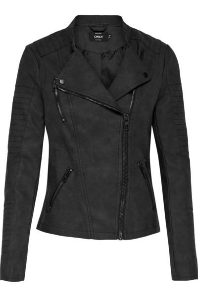 ONLAVA FAUX LEATHER BIKER OTW NOOS SİYAH15102997