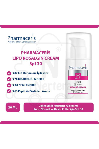 Lipo Rosalgin Cream For Dry Skin 30 ml Kuru Ciltler Için Yatıştırıcı Krem Spf30 Lipo Rosalgin Cream For Dry Skin 30 ml Kuru Ciltler Için Yatıştırıcı Krem Spf30