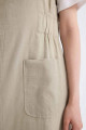 Regular Fit V Yaka Yan Büzgü Detaylı Basic Düz Gabardin Kolsuz Maxi Elbise C9684ax24au Regular Fit V Yaka Yan Büzgü Detaylı Basic Düz Gabardin Kolsuz Maxi Elbise C9684ax24au