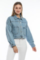 Kadın Yeni Model Kot Ceket 0086436 Kadın Yeni Model Kot Ceket 0086436