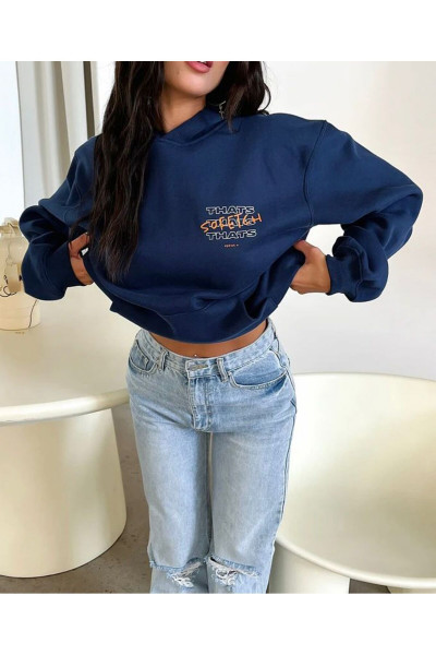 Saffet Thats Baskılı Oversize  Sweatshirt Saffet Thats Baskılı Oversize  Sweatshirt