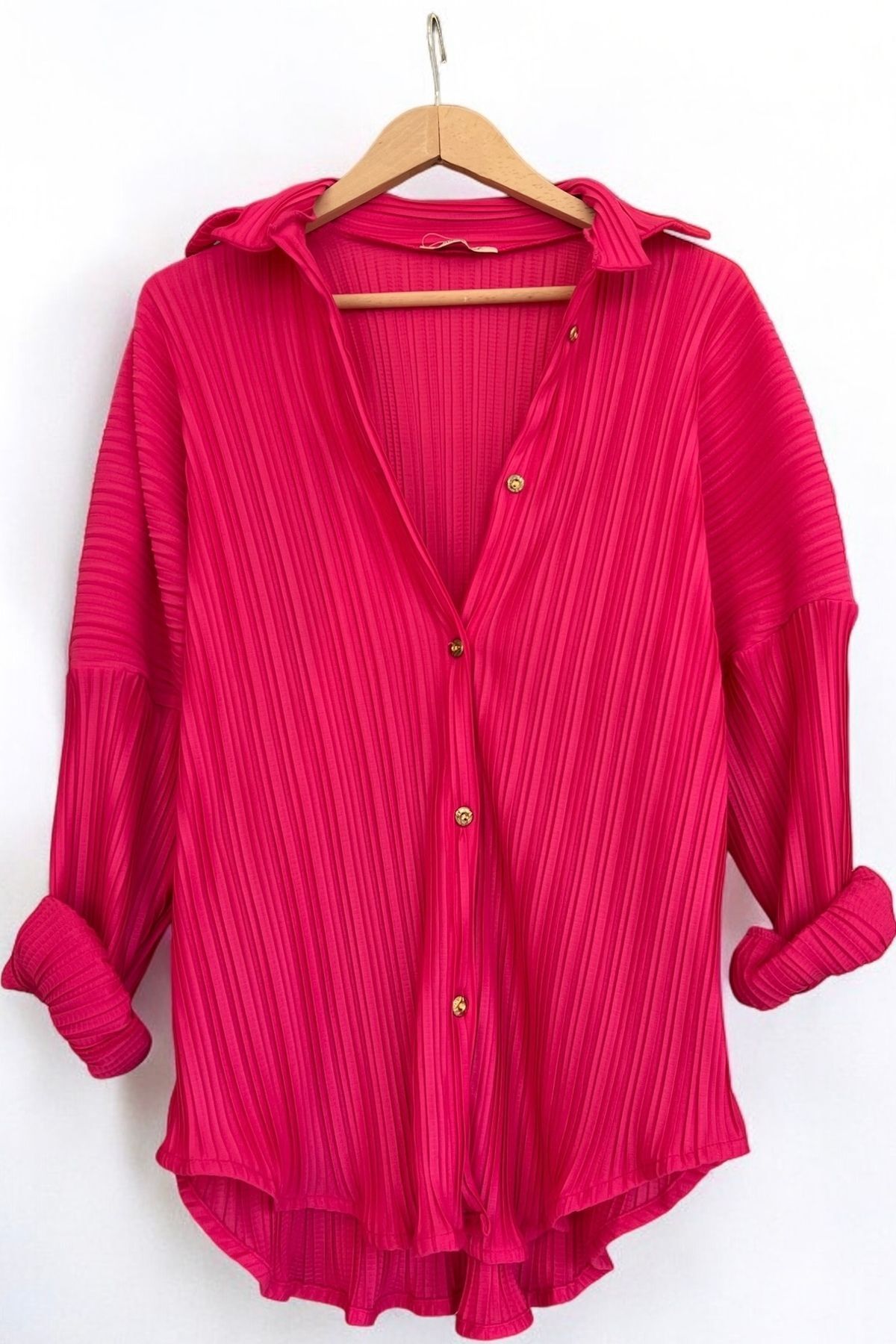 Oversize Şifon tül gömlek Oversize Şifon tül gömlek