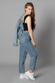 Lucy Boyfriend Kar Mom Mavi Yüksek Bel Likralı Jeans Pantolon Lucy Boyfriend Kar Mom Mavi Yüksek Bel Likralı Jeans Pantolon