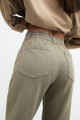 Straight fit paperbag pantolon Straight fit paperbag pantolon