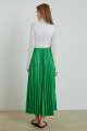 PİLİSOLEY SATEN ETEK - BENETTON YEŞİLİ PİLİSOLEY SATEN ETEK - BENETTON YEŞİLİ