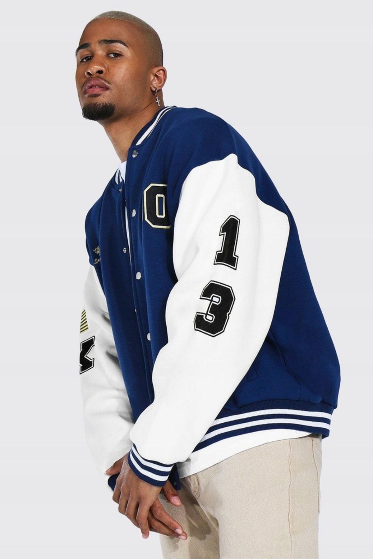 Unisex Oversize Bomber 00 Kolej Ceket Unisex Oversize Bomber 00 Kolej Ceket