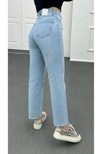 Mykonos Yıkamalı Kot Slim Straight Jeans Mykonos Yıkamalı Kot Slim Straight Jeans