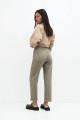 Straight fit paperbag pantolon Straight fit paperbag pantolon
