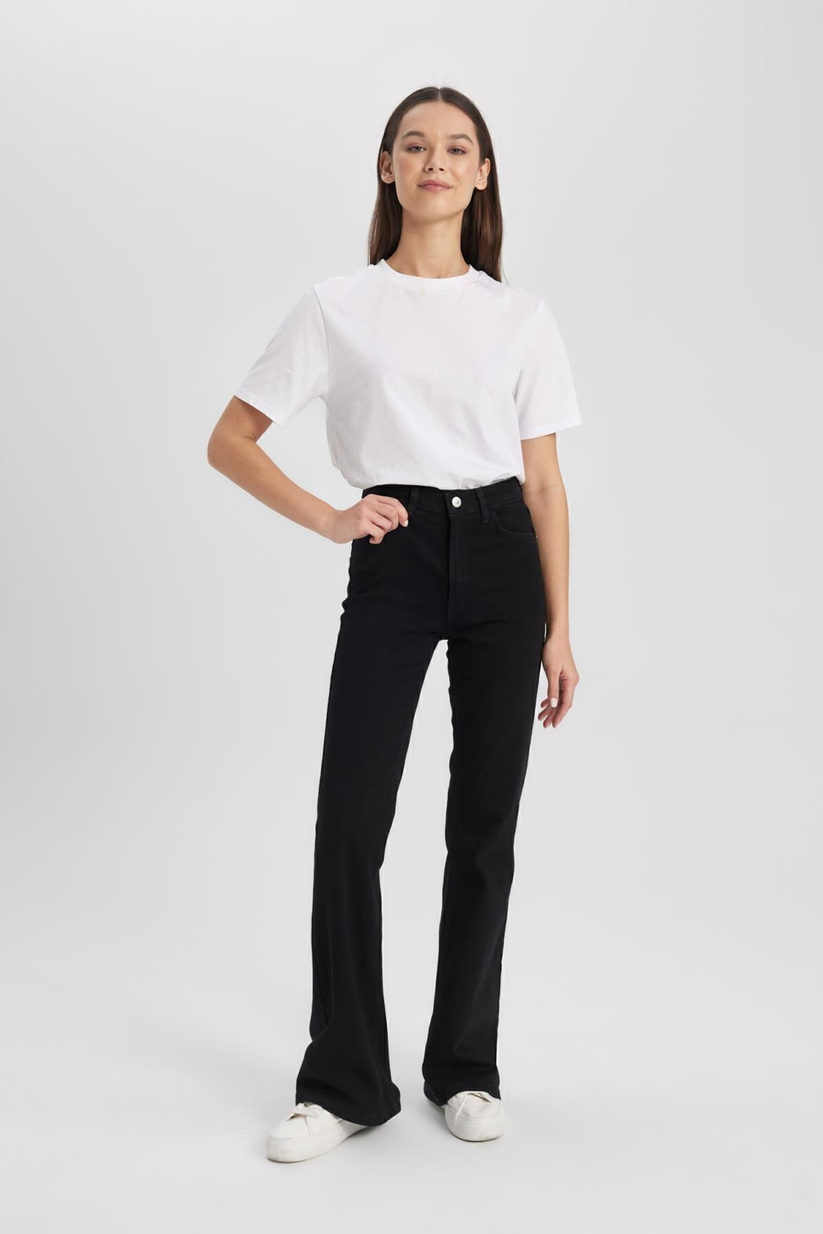 Mia Flare Fit Ispanyol Paça Normal Bel Uzun Jean Pantolon B7050ax24sp Mia Flare Fit Ispanyol Paça Normal Bel Uzun Jean Pantolon B7050ax24sp