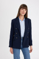 Oversize Geniş Kalıp Gömlek Yaka Düğmeli Basic Düz Blazer Ceket D3155ax24au Oversize Geniş Kalıp Gömlek Yaka Düğmeli Basic Düz Blazer Ceket D3155ax24au