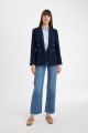 Oversize Geniş Kalıp Gömlek Yaka Düğmeli Basic Düz Blazer Ceket D3155ax24au Oversize Geniş Kalıp Gömlek Yaka Düğmeli Basic Düz Blazer Ceket D3155ax24au