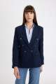 Oversize Geniş Kalıp Gömlek Yaka Düğmeli Basic Düz Blazer Ceket D3155ax24au Oversize Geniş Kalıp Gömlek Yaka Düğmeli Basic Düz Blazer Ceket D3155ax24au