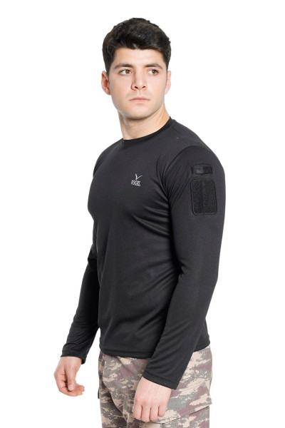 UZUN KOL BİSİKLET YAKA TAKTİK T-SHIRT UZUN KOL BİSİKLET YAKA TAKTİK T-SHIRT