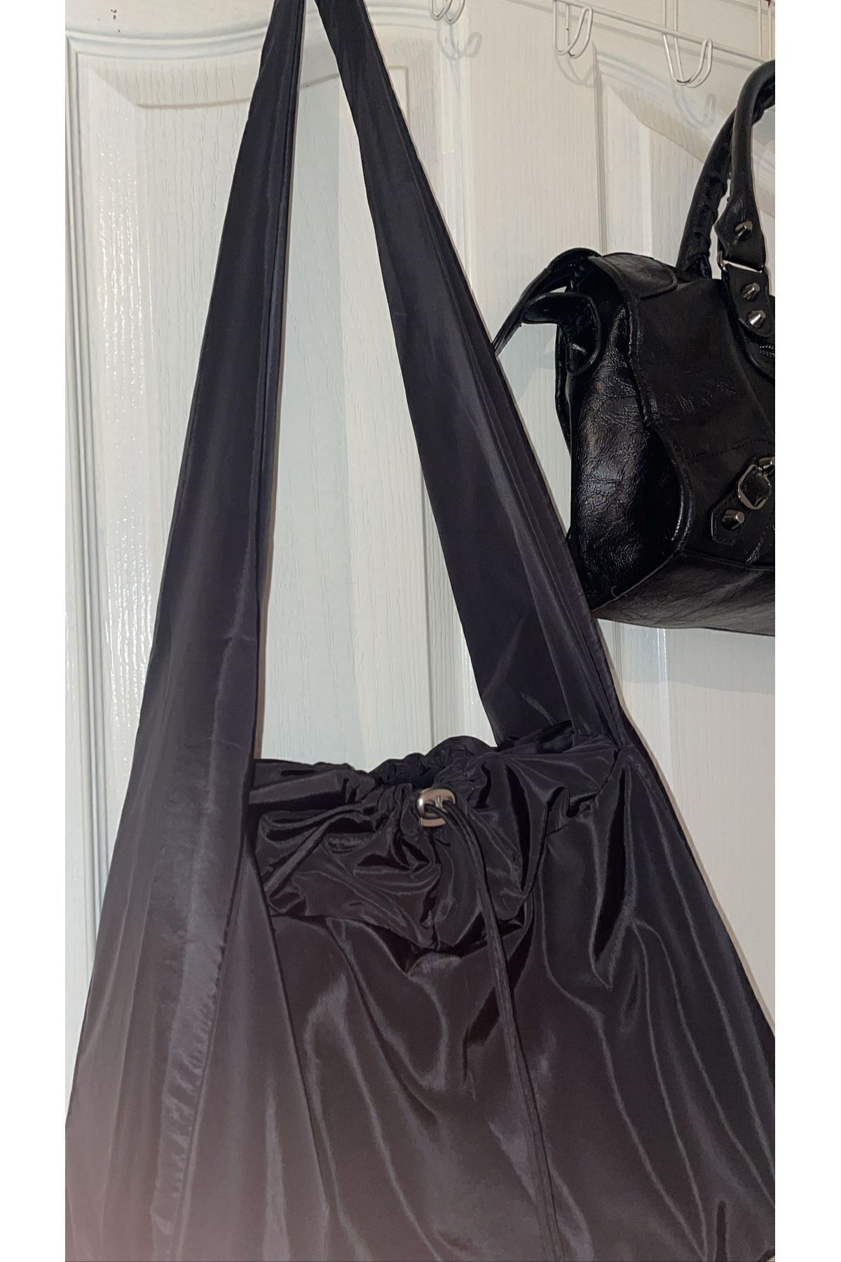 Su Geçirmez Tote Bag / Siyah Su Geçirmez Tote Bag / Siyah