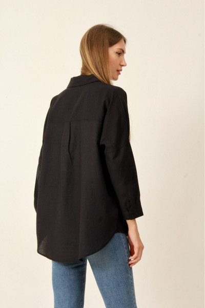 Over Size Keten Gömlek Over Size Keten Gömlek