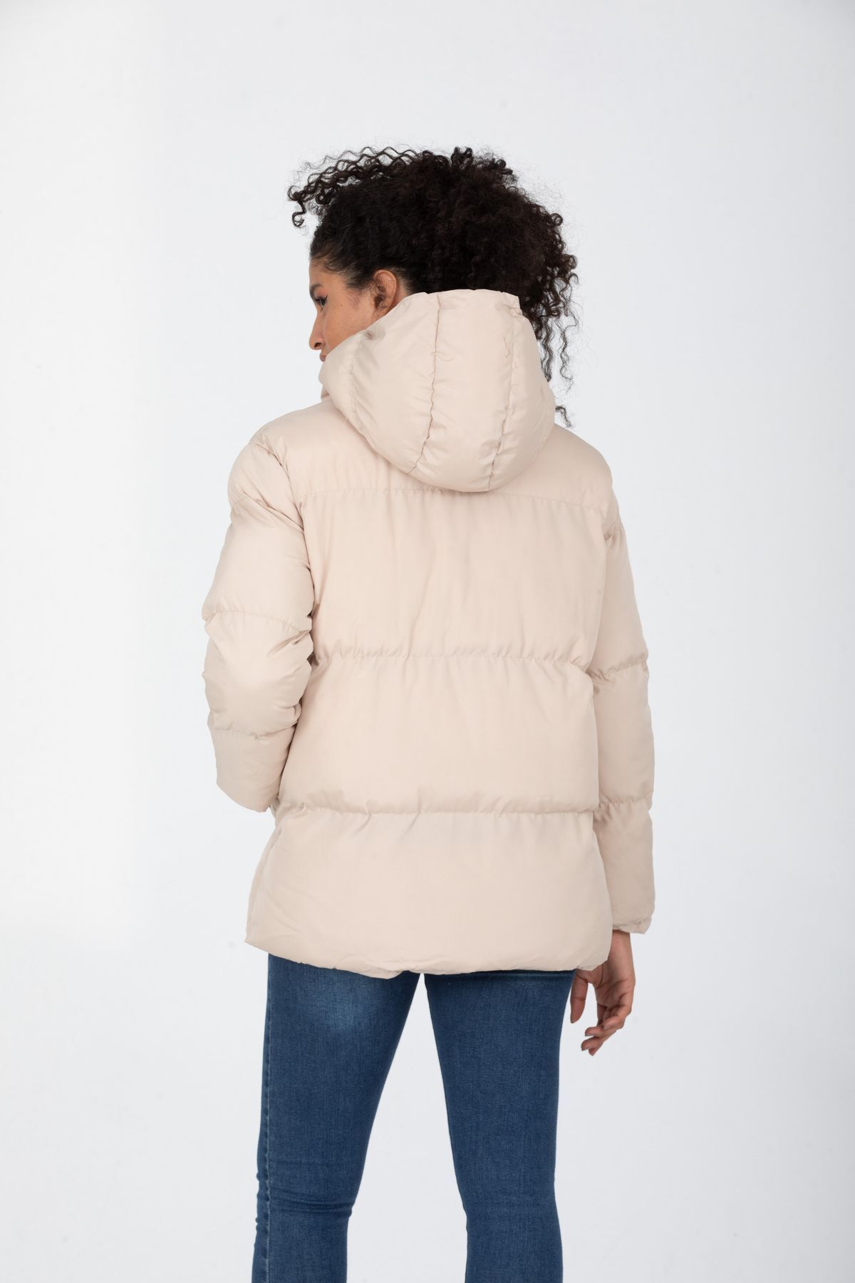 Kapüşonlu Unisex Regular Şişme Mont Kapüşonlu Unisex Regular Şişme Mont