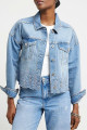 Kadın Regular Fit Taş İşlemeli Jean Ceket 2405831 Kadın Regular Fit Taş İşlemeli Jean Ceket 2405831