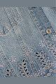 Kadın Regular Fit Taş İşlemeli Jean Ceket 2405831 Kadın Regular Fit Taş İşlemeli Jean Ceket 2405831