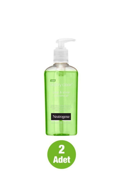 Visibly Clear Pore & Shine Parlama Karşıtı Yüz Temizleme Jeli 200 ml X2 Visibly Clear Pore & Shine Parlama Karşıtı Yüz Temizleme Jeli 200 ml X2