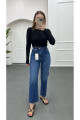 Mykonos Yıkamalı Kot Slim Straight Jeans Mykonos Yıkamalı Kot Slim Straight Jeans