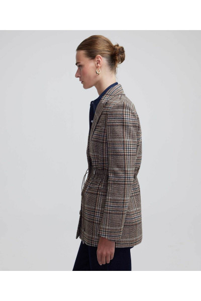 Kahverengi Kadın Blazer Ceket IW6240106011 Kahverengi Kadın Blazer Ceket IW6240106011