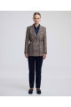Kahverengi Kadın Blazer Ceket IW6240106011