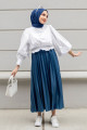 Linya Indigo Etek Linya Indigo Etek