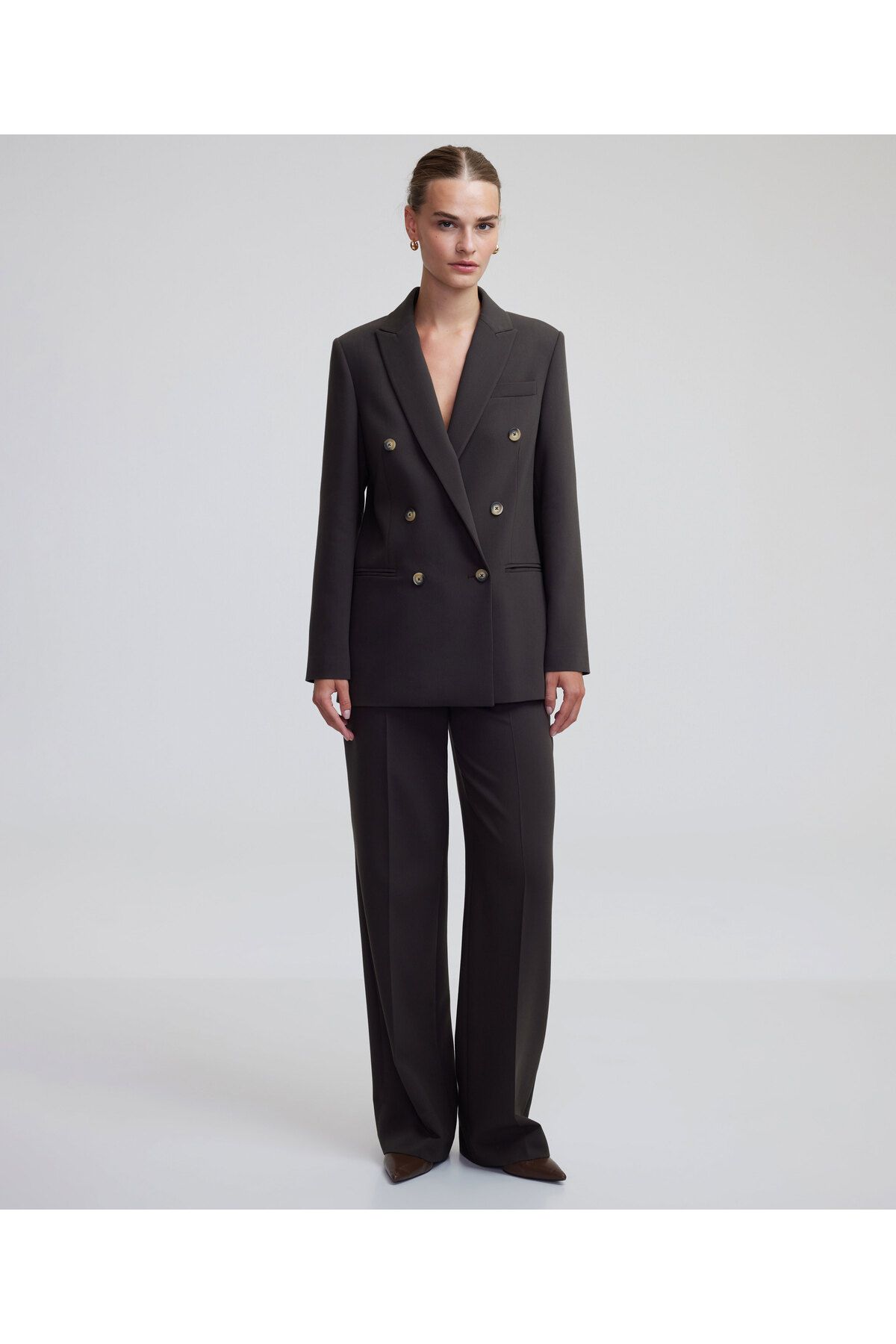 Vizon Kadın Blazer Ceket IW6240106034 Vizon Kadın Blazer Ceket IW6240106034