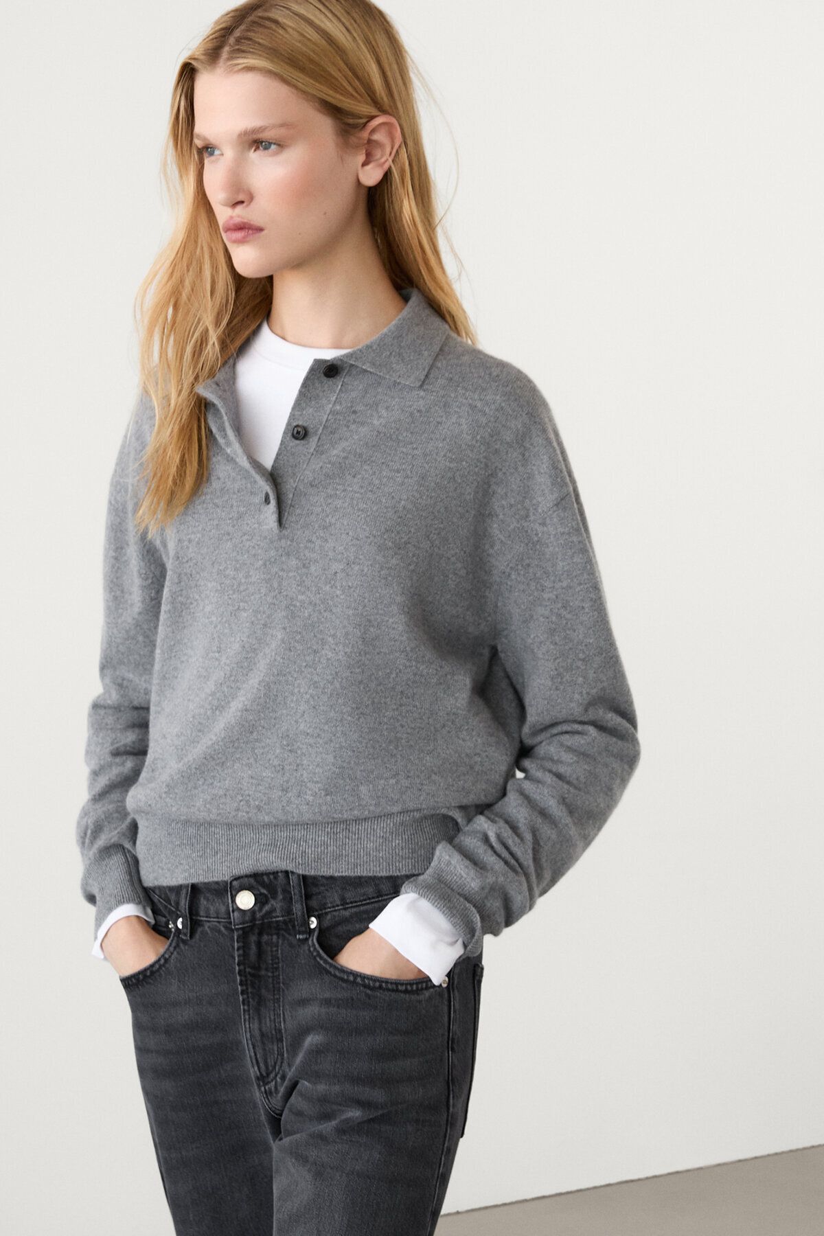 Orta bel uzun bol paça jean Orta bel uzun bol paça jean